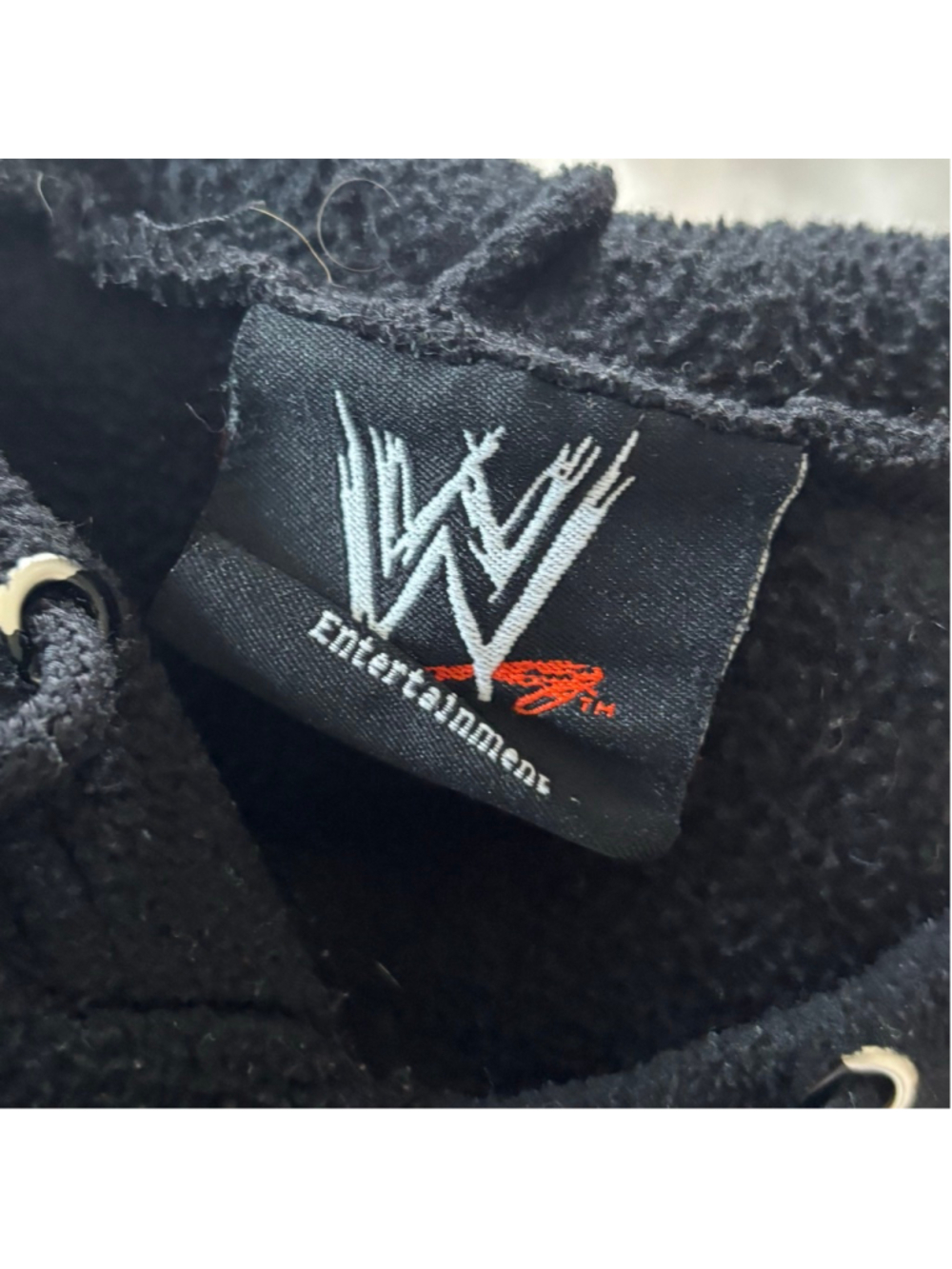 Vintage WWE Undertaker Fleece Hoodie Mens XL 2004 Black - Picture 3 of 6